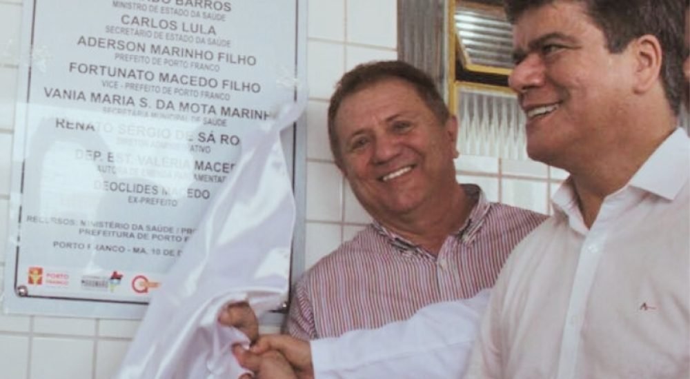 Porto Franco (MA) Ex-prefeito Adersinho e atual prefeito Deoclides