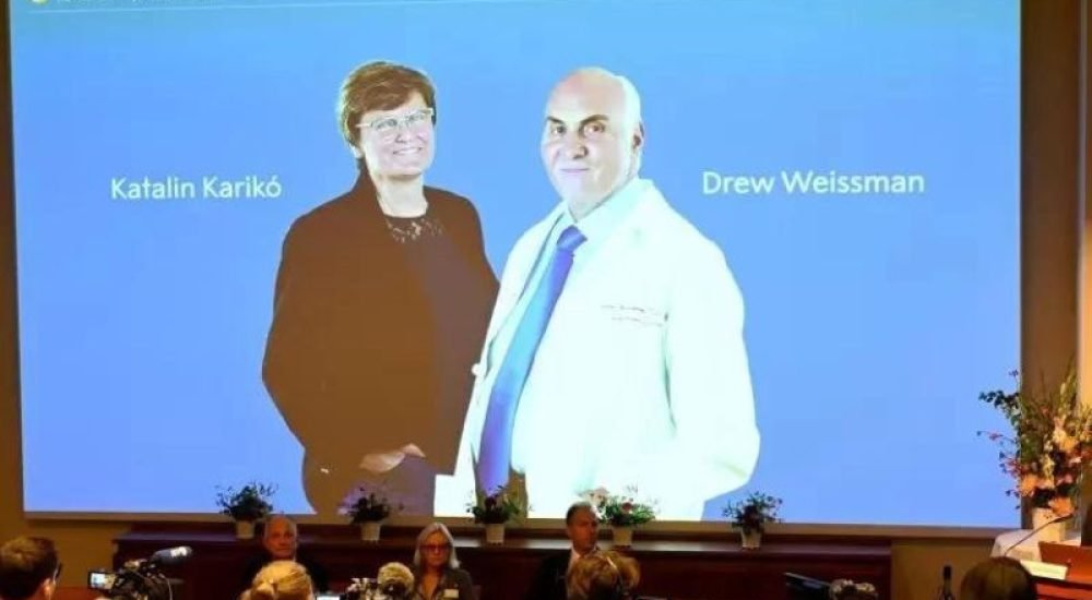 Katalin Karikó e Drew Weissman