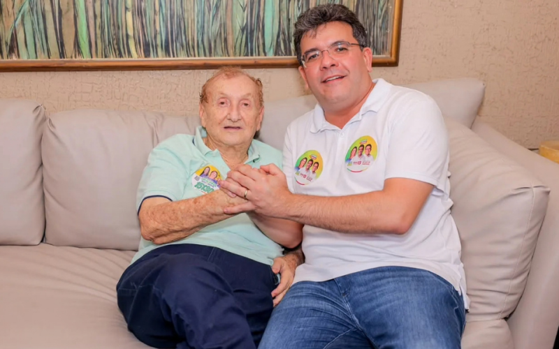 Rafael Fonteles e Mão Santa em Parnaíba